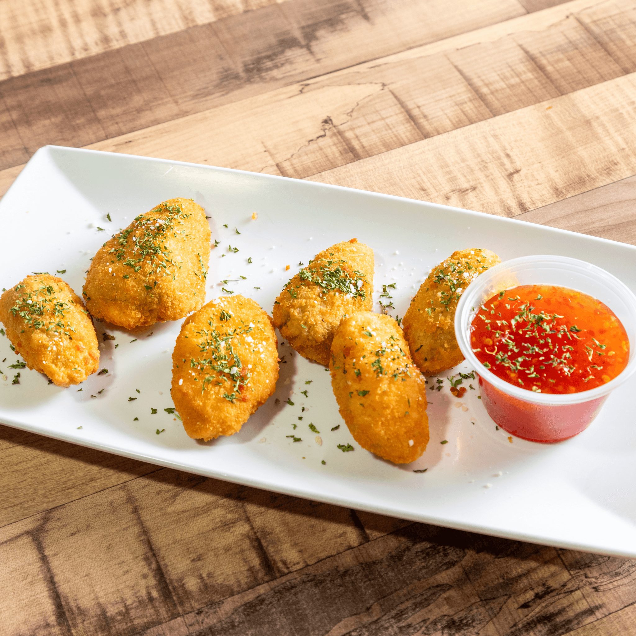 Jalapeno poppers.