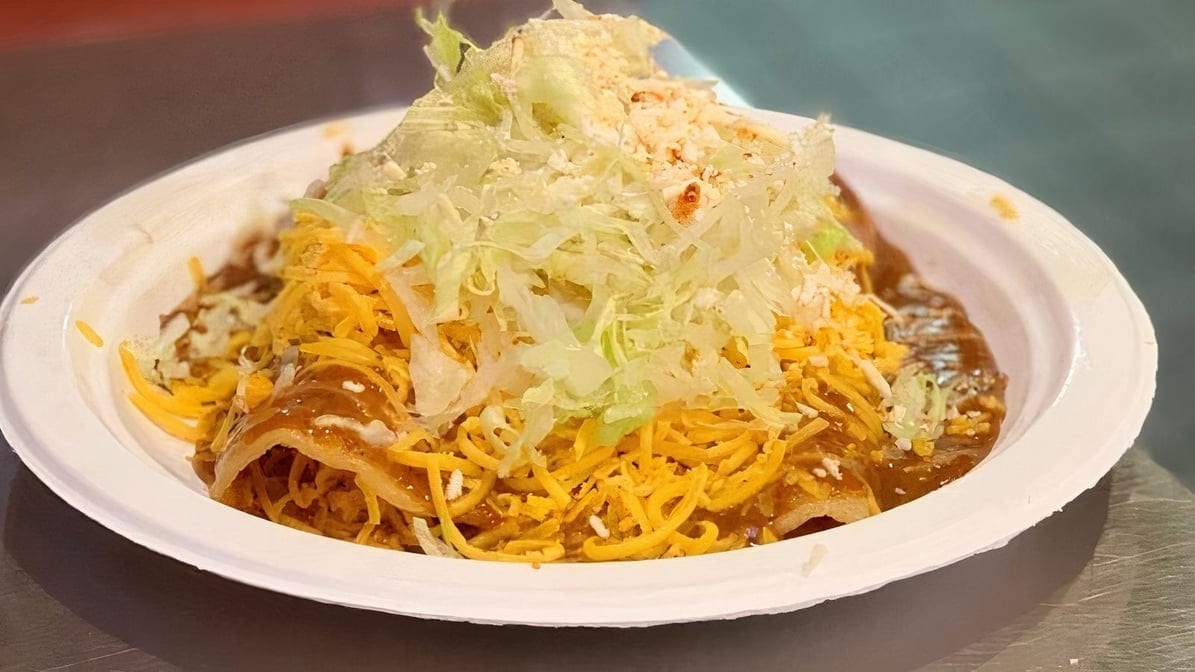 Enchilada Sauce Fries.