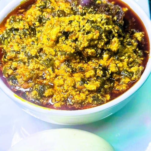 Egusi Soup.