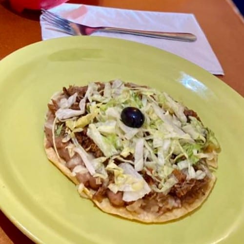 Machaca Tostadas.