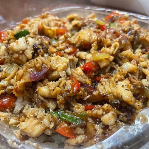 Mini Chicken Rice Bowl.