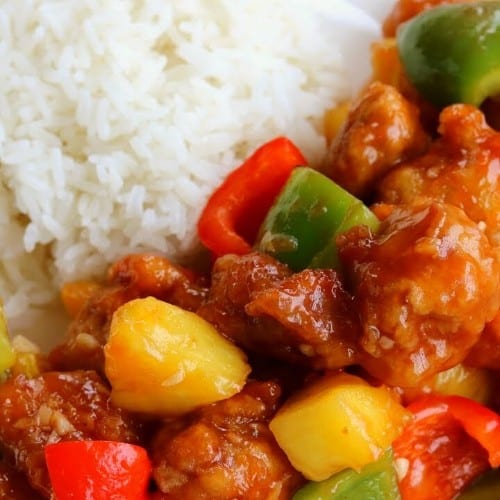 Sweet & Sour Pork.