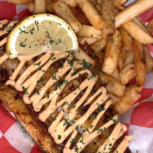 Crab Stuffed Whitefish.