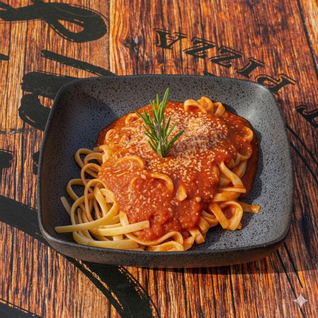 Fettuccine Pomodoro.