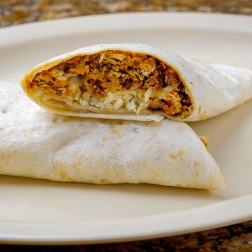 Breakfast Burritos.