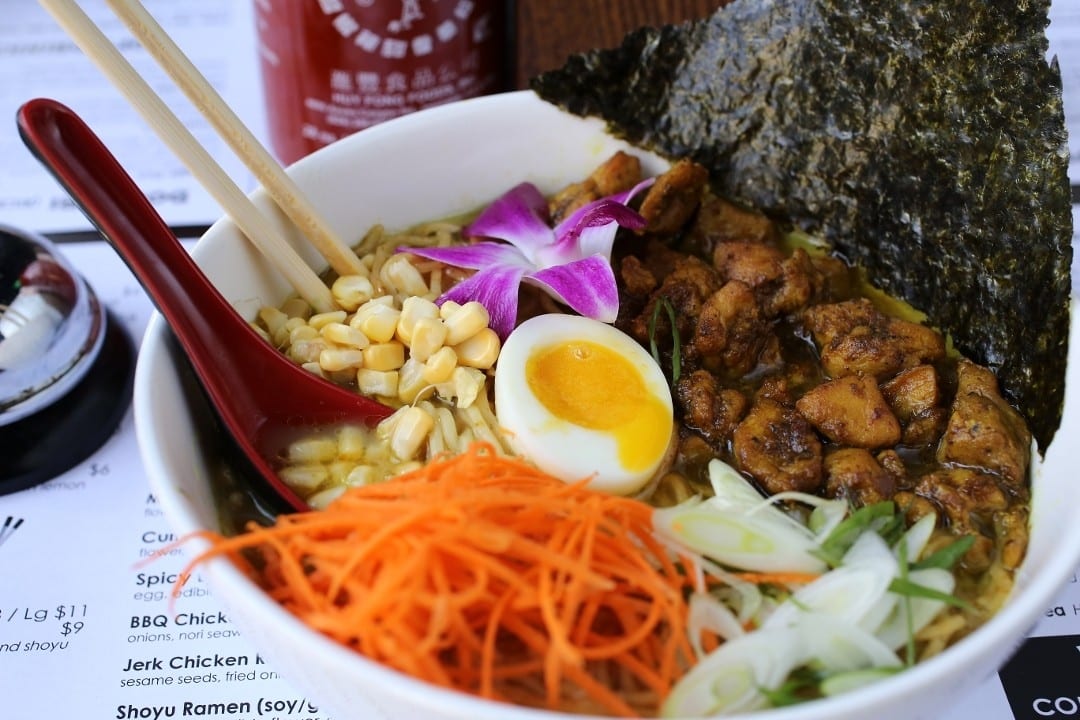 Curried Chicken Ramen.