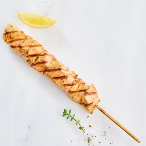 Chicken Souvlaki.