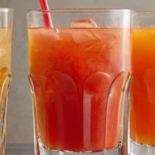 Freshly Squeezed Orange Apple Juice.