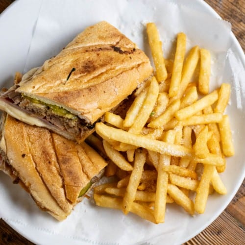 Sandwich Cubano.