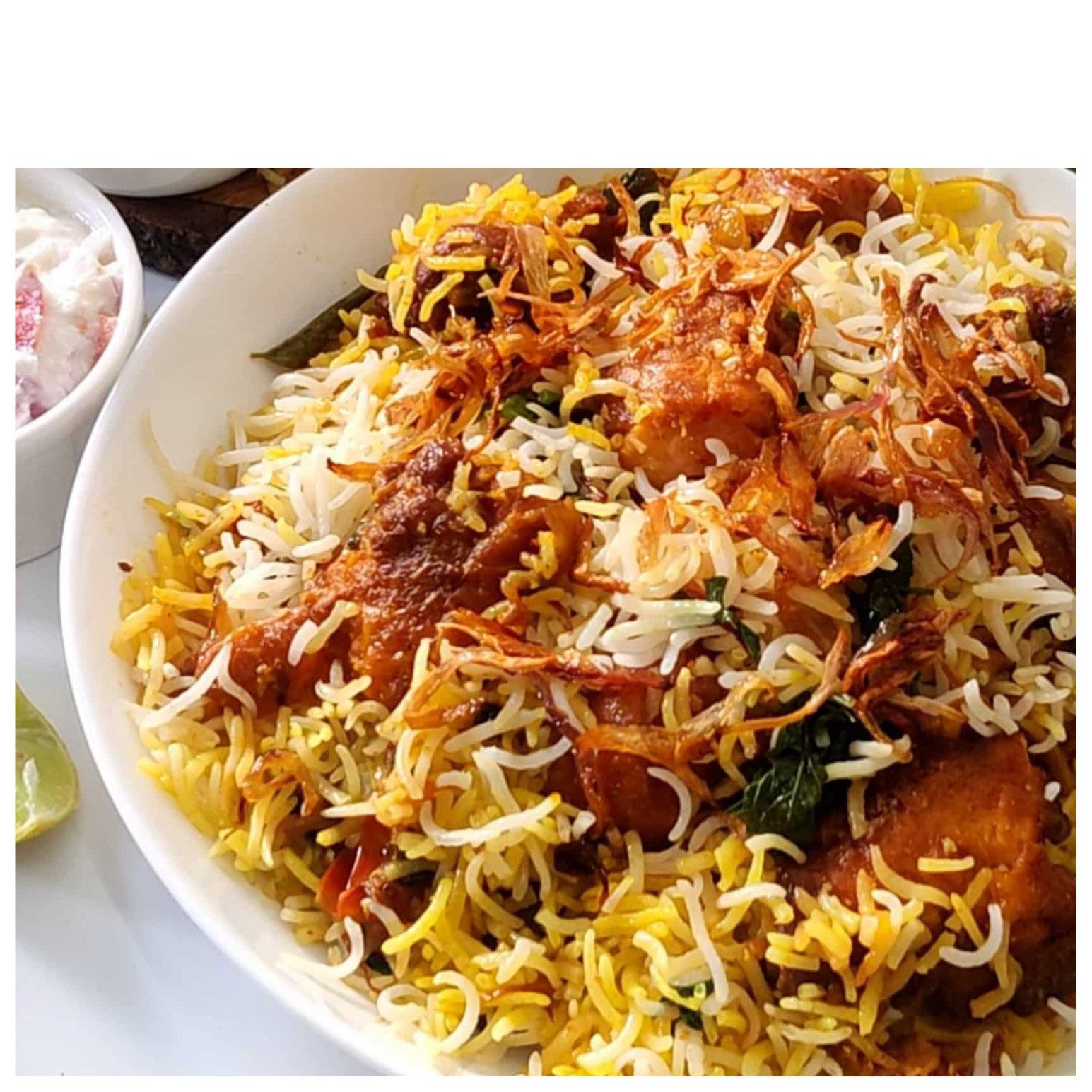 CHICKEN BONELESS BIRYANI.