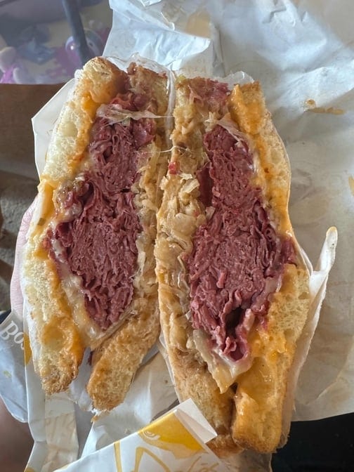 2a – Traditional Corn Beef Reuben.