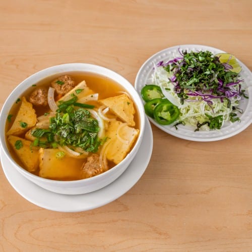 Spicy Royal Noodles Soup.