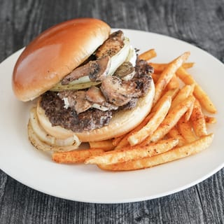 Grilled Mushroom Burger