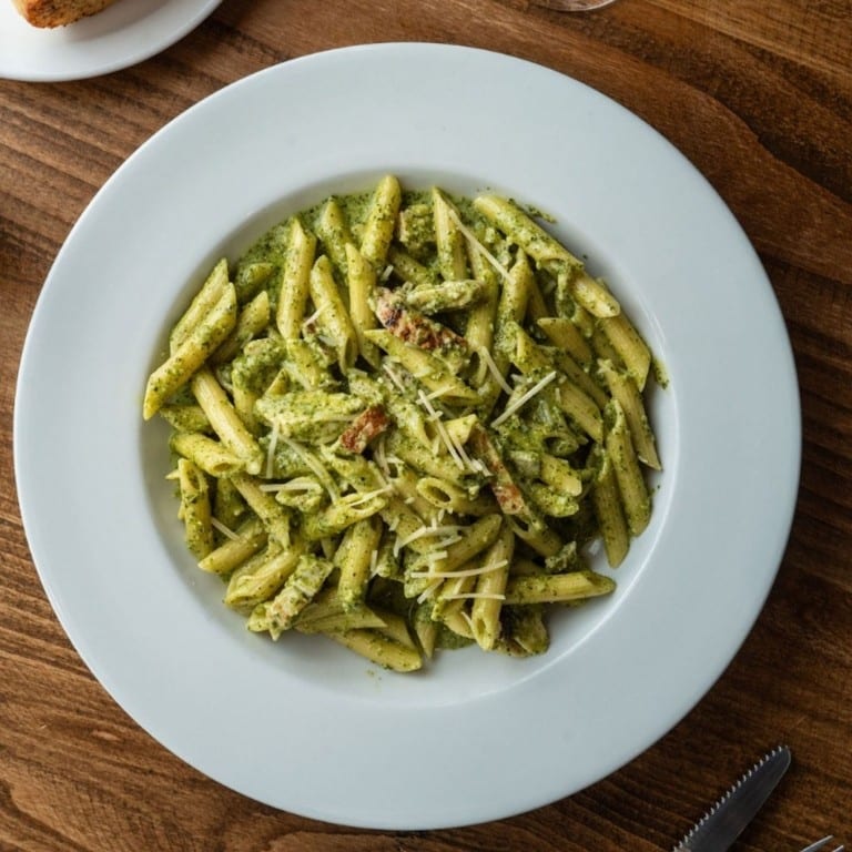Pollo Penne Pesto.
