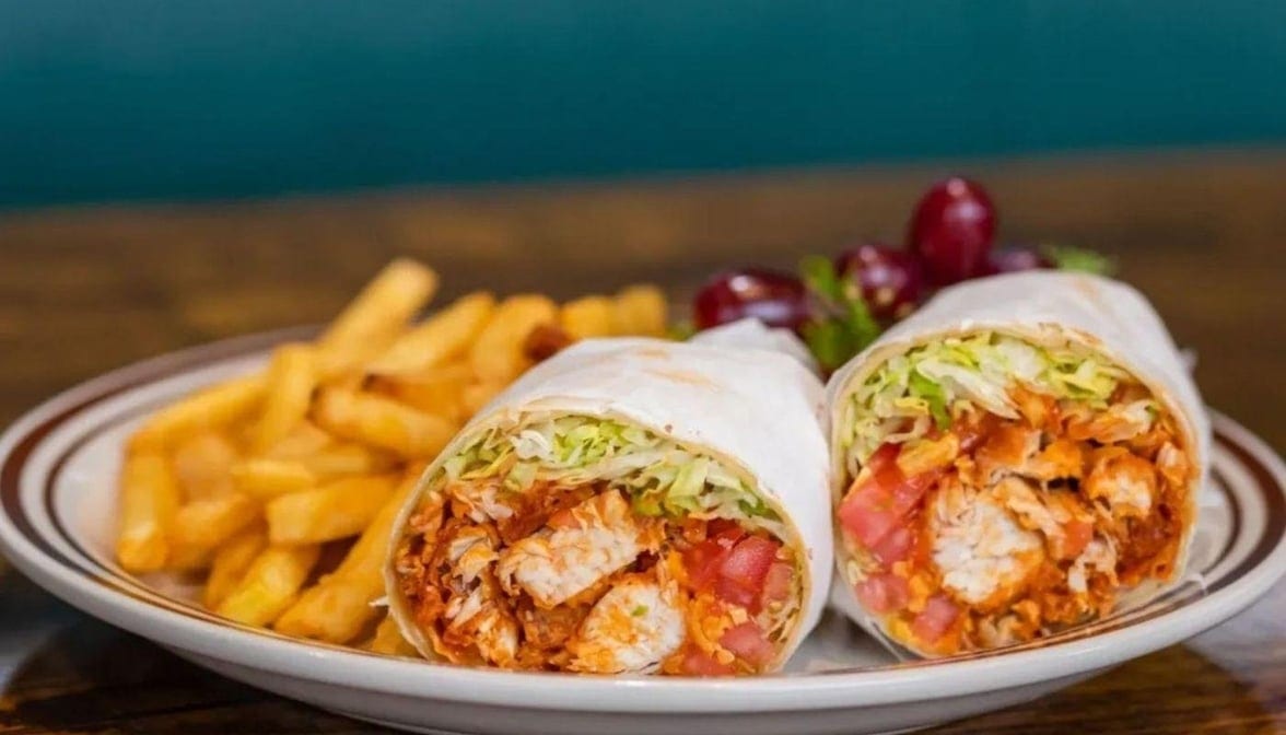 Chicken Tinga Burrito.