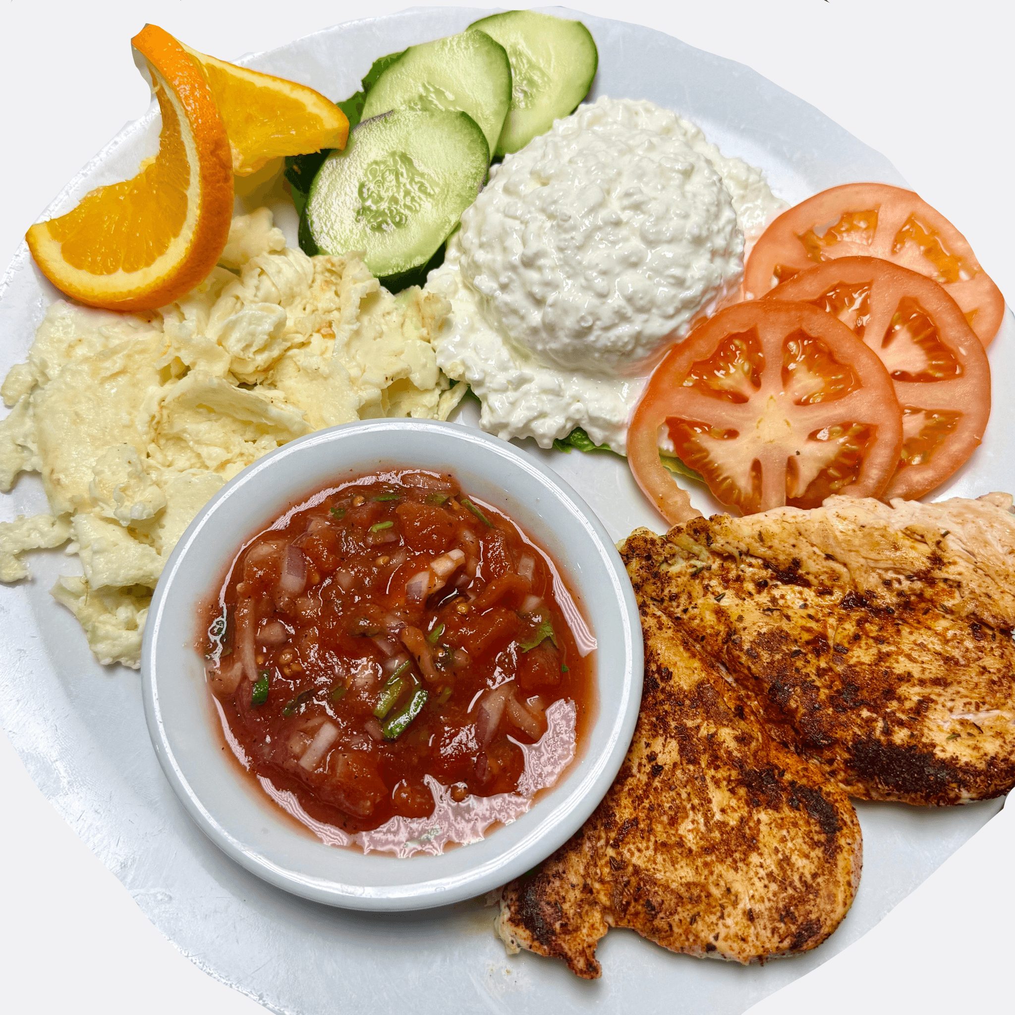 High Protein Breakfast.