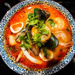 Thai Spicy Seafood Ramen 🔥🌶️
