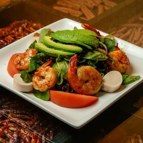 Shrimp and Avocado Salad.