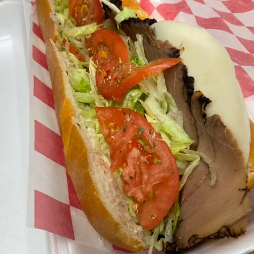 Roast Beef & Cheese Sub (Small 11").