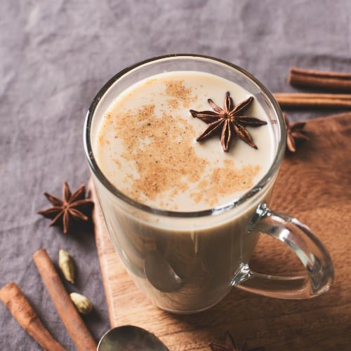 Dirty Chai Tea Latte.