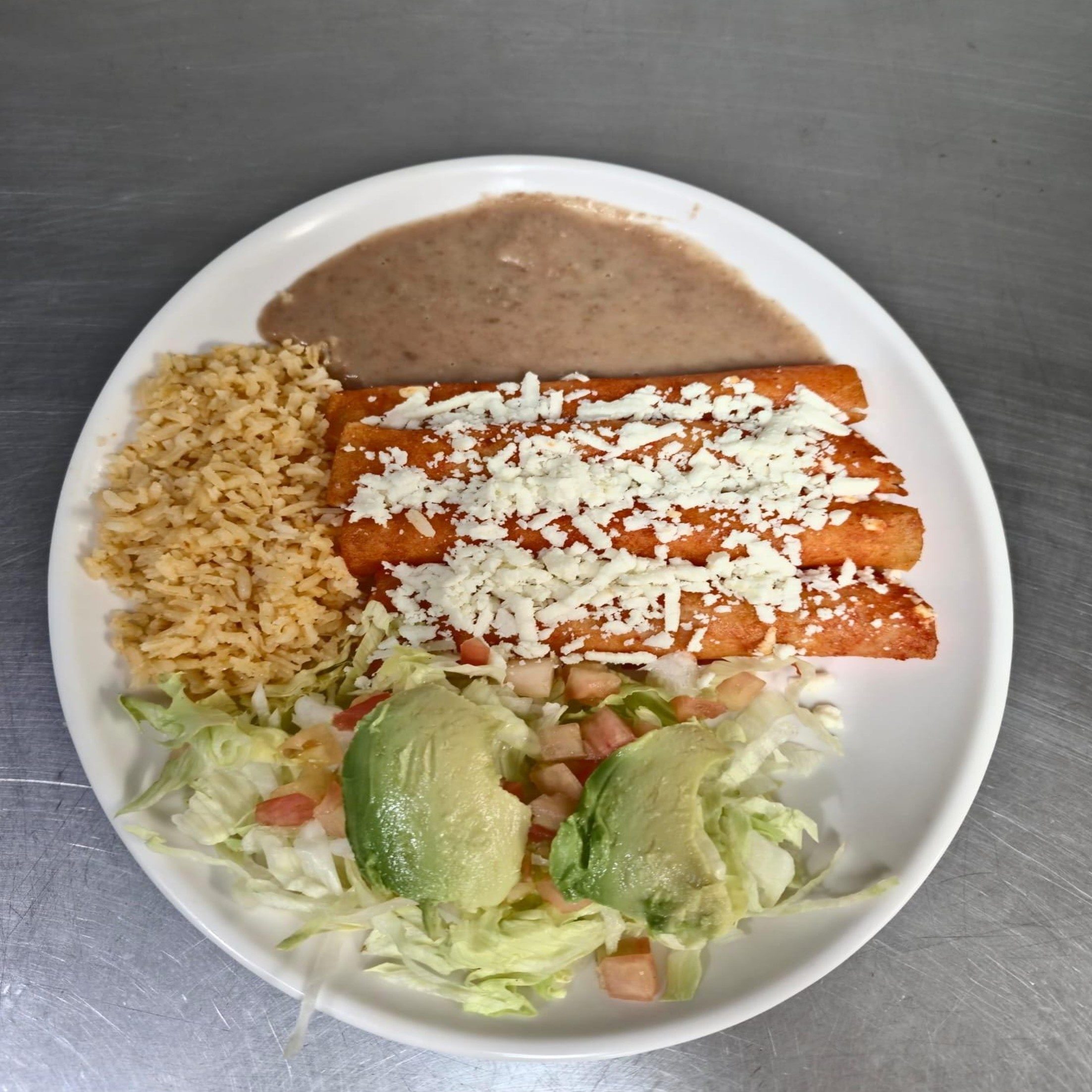 Enchiladas Mexicanas.