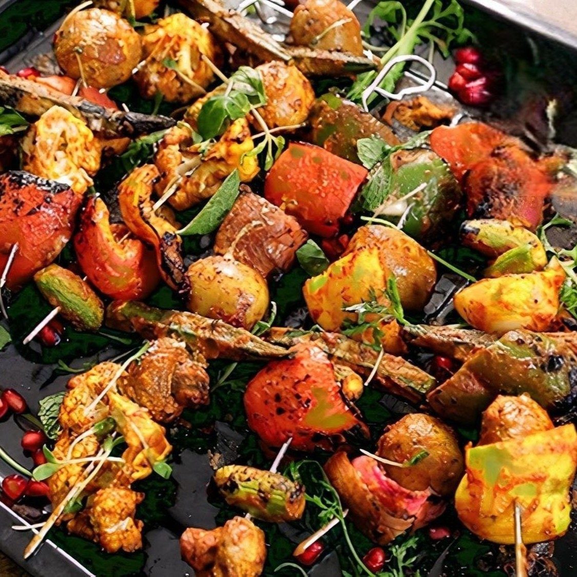 Tandoori Subz Platter.