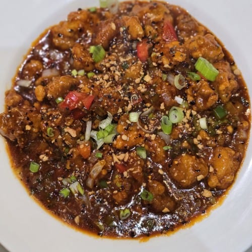 Black Pepper Chicken.