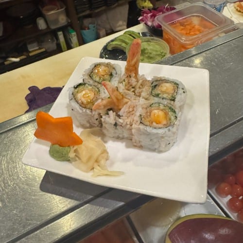 Tempura Shrimp Roll.