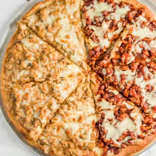 Chicken Marsala Pizza.