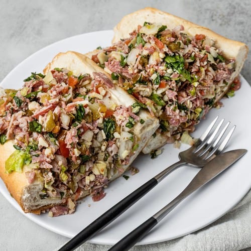 Our Famous Italian Sub.