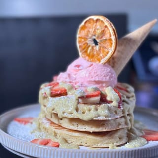 Mexican Pistachio Pancakes