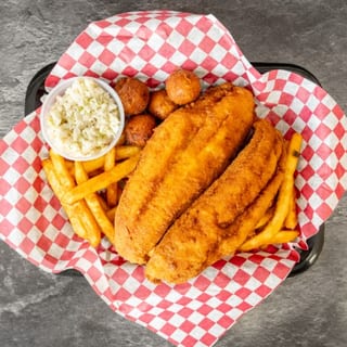 Flounder (2pc) Fish Plate