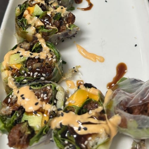 Soft shell crab rolls.