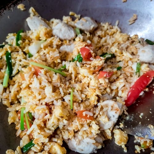 Royal Drunken Fried Rice.