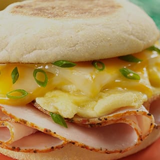 Turkey, Egg, & Cheese Sandwich