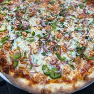 Butter Chicken Pizza