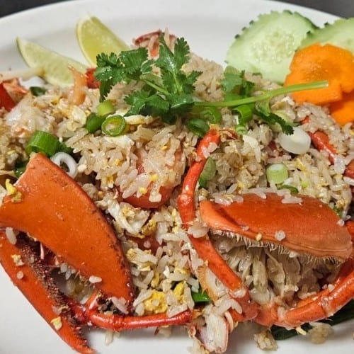 Lobster Fried Rice.