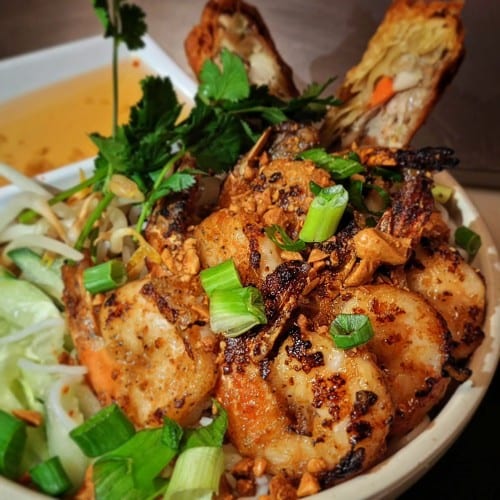 Shrimp Vermicelli Bowl.