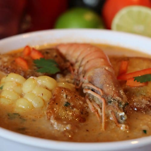 Chupe De Camarones.