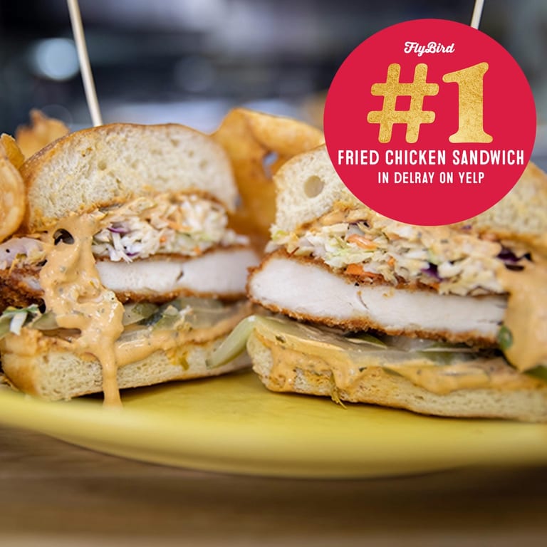 Our Famous Fried Chicken Sandwich
