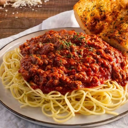 Spaghetti Meat Sauce.
