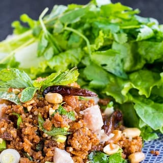 Vegetarian Kao Nam Tod