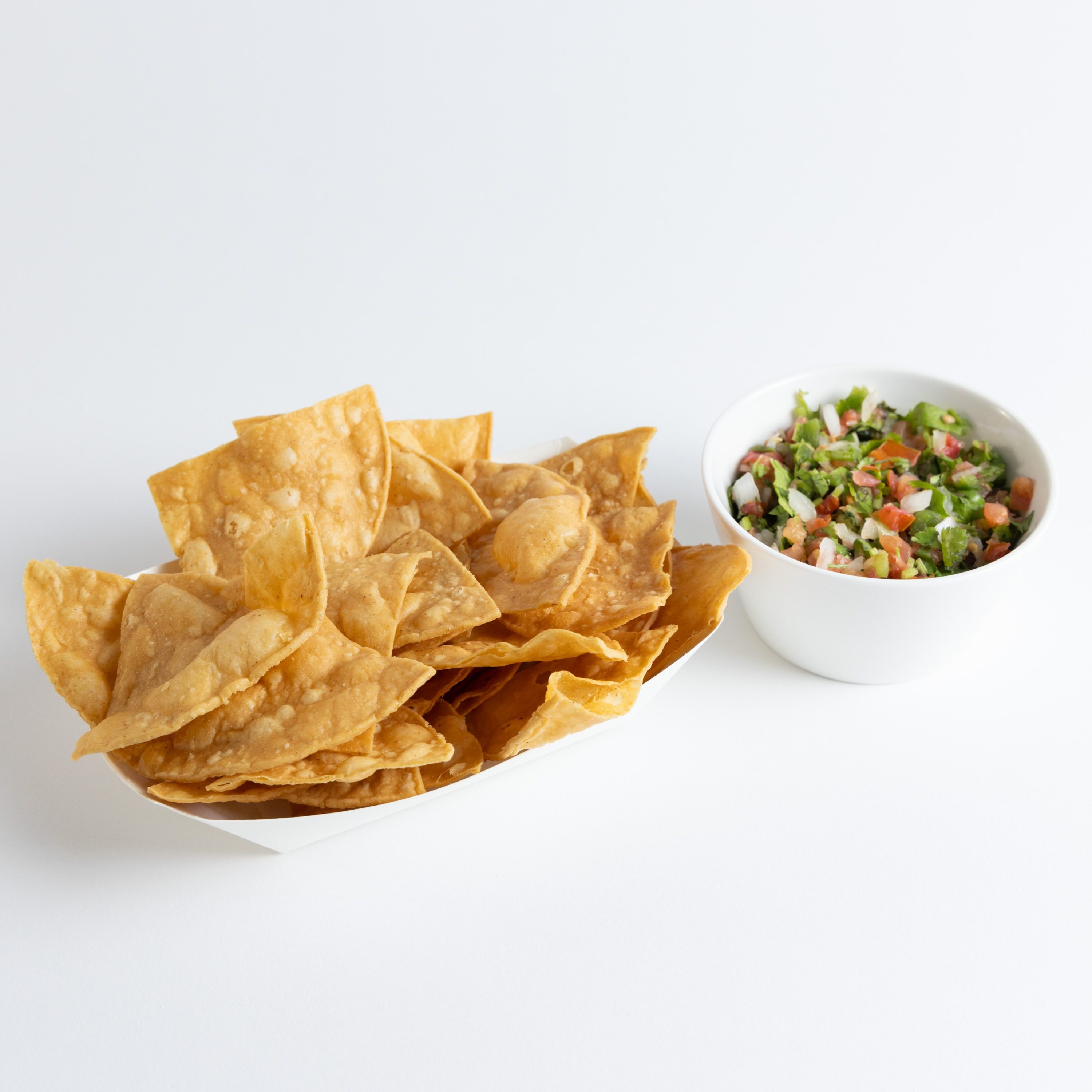 Chips & Pico De Gallo.