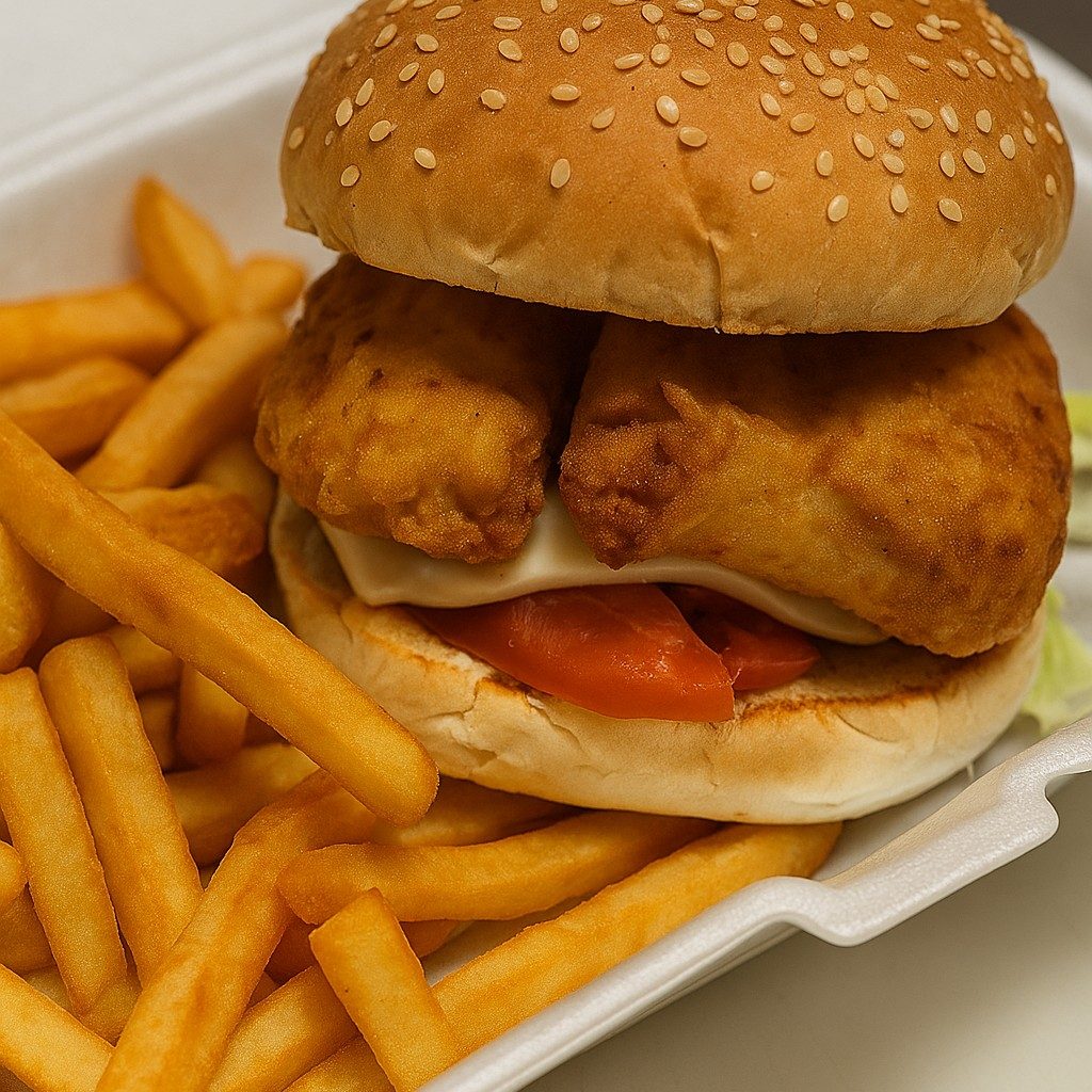 Fish Sandwich basket.