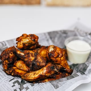 Smoke Fried Chicken Wings