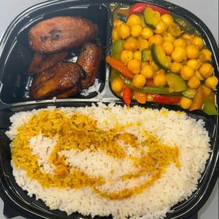 Coconut Curry Chickpeas Meal