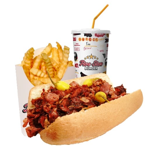 Pastrami Sub Combo.