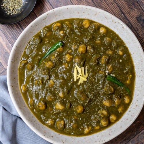 Chana Saag.