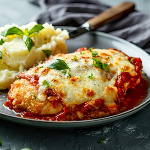 Veal Parmigiana.