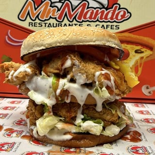 Double Chicken Zinger & Crinkle Fries